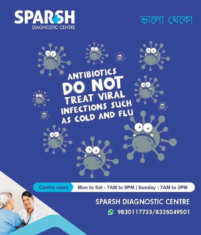 Antibiotics and viral infections