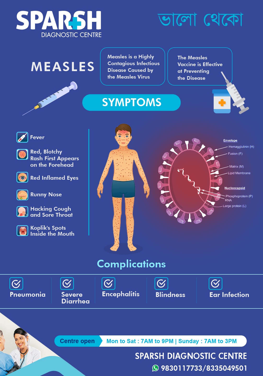 Measles. Measles Treatment in Kolkata.