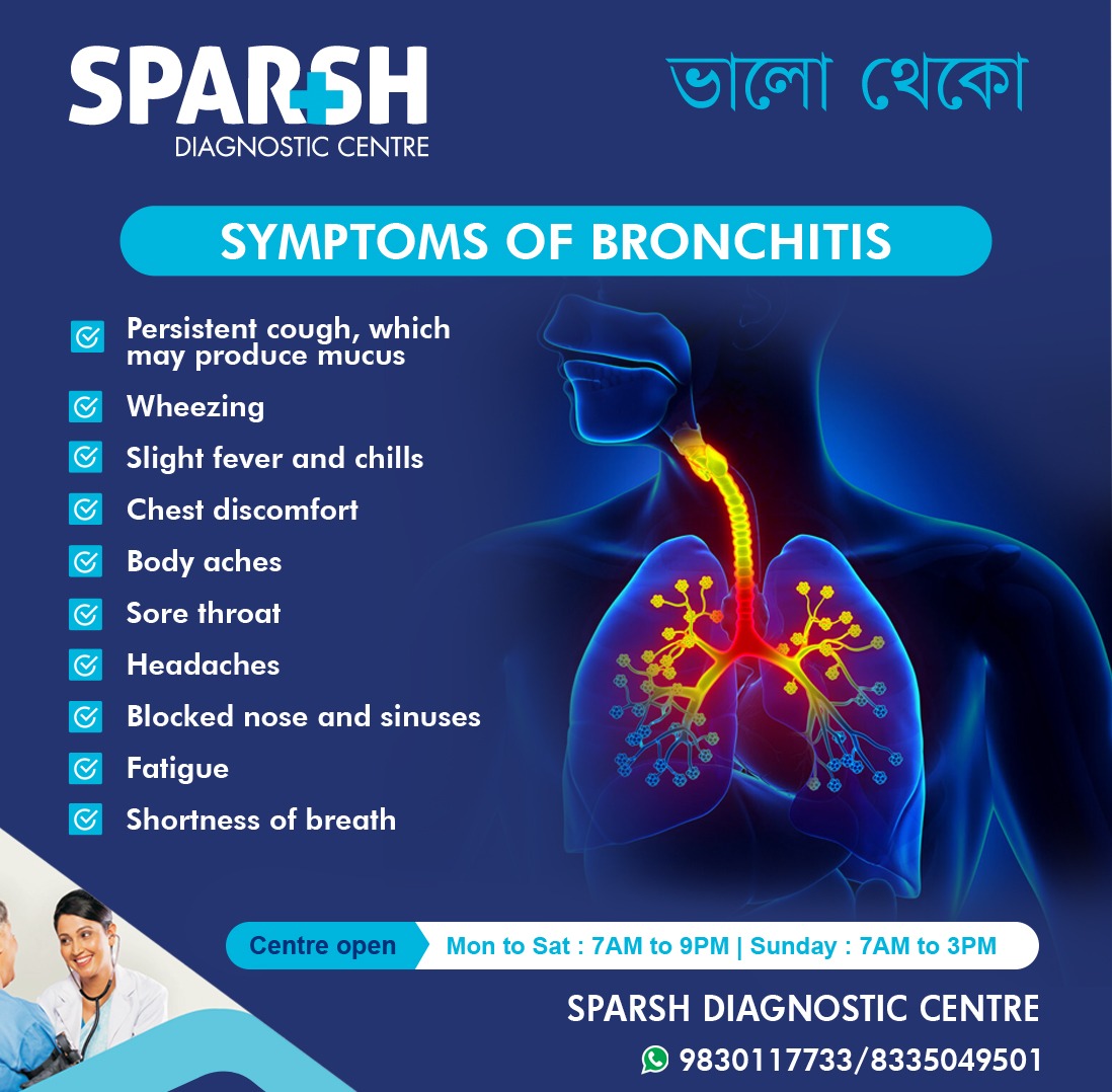 Bronchitis. Best Chest Specialist in Kolkata. Best Pulmonologist in Kolkata. Best Diagnostic Centre in Kolkata.