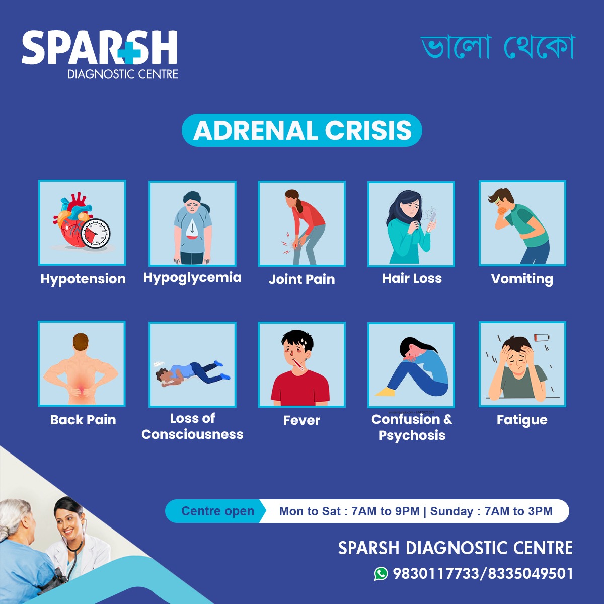 Adrenal Crisis Symptoms