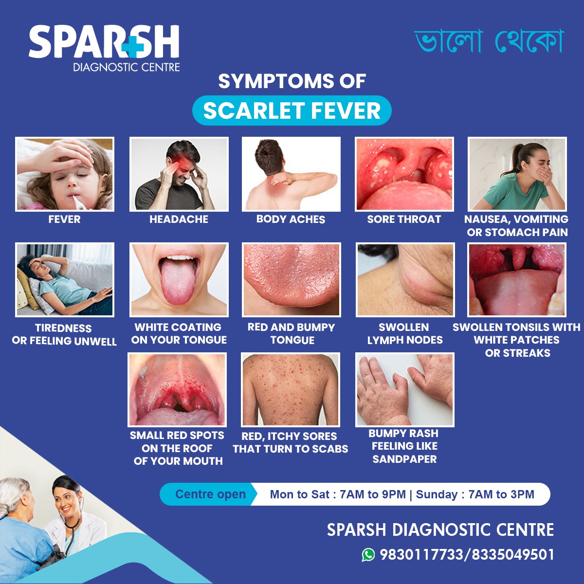 Scarlet Fever Symptoms