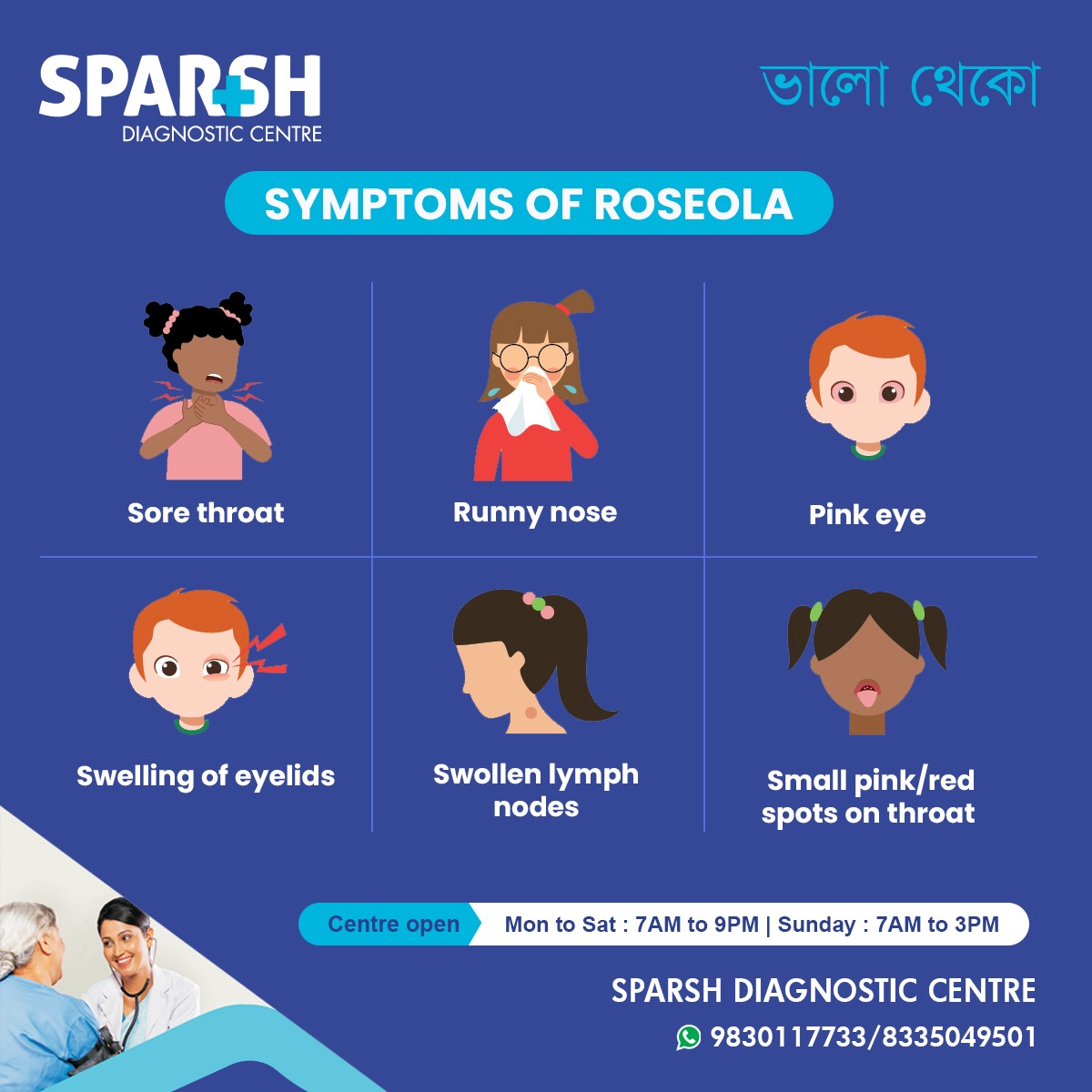 Roseola Symptoms