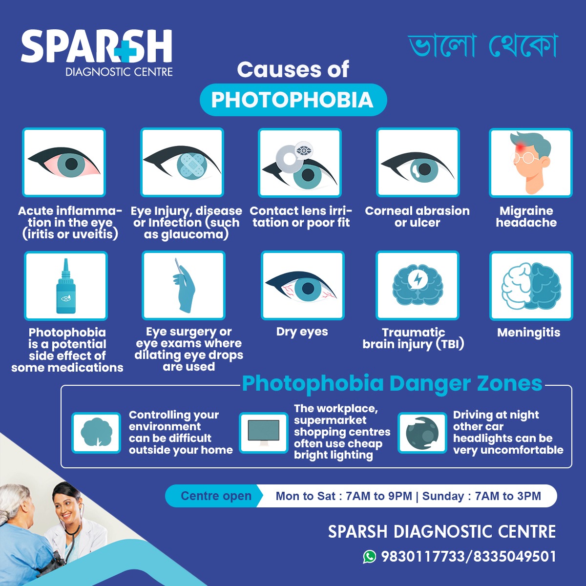 Causes Of Photophobia